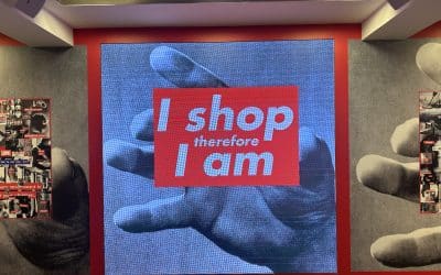 Barbara Kruger I Shop Therefore I Am (1987/2019) – SIGNIFICANT WORKS – Sue Hubbard