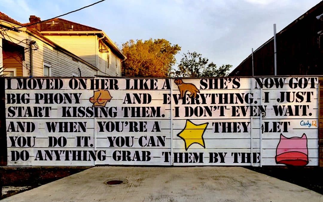 Trump Street Art Mural By Cashy-D Censored By New Orleans Council