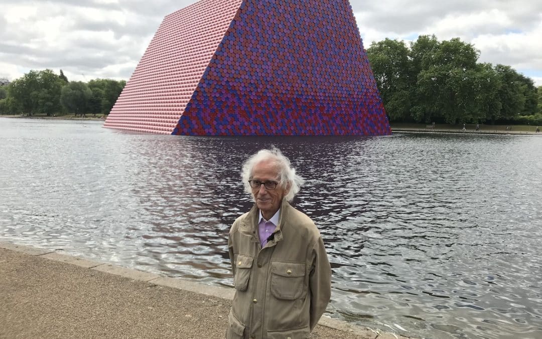 Christo Launches Mastaba His First UK Public Artwork