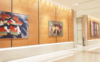 Sheila Girling Colour And Collage Clifford Chance – Sue Hubbard