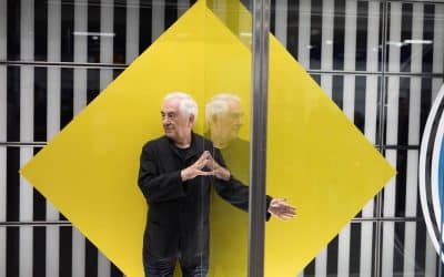 Daniel Buren Tottenham Court Road Tube Station Art Officially Unveiled
