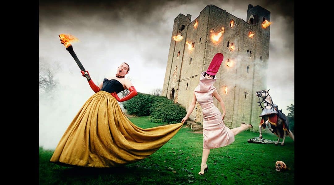 Alexander McQueen And Isabella Blow Camp It Up At The NPG
