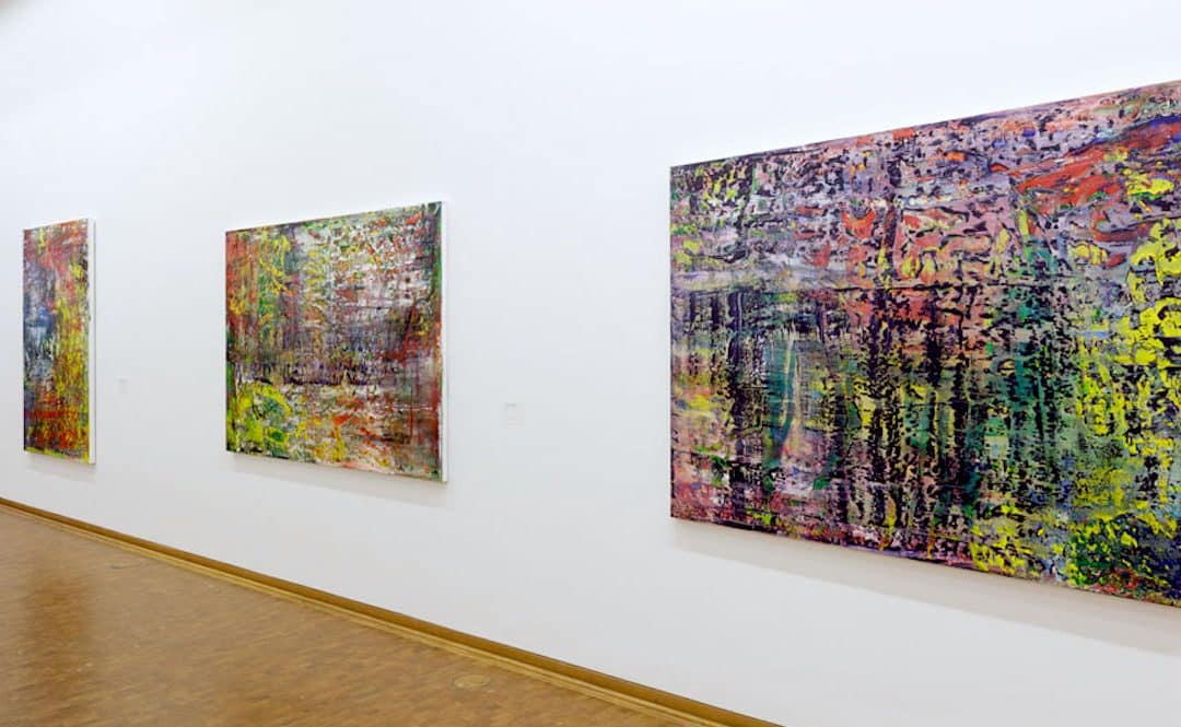 Gerhard Richter Unveils New Work At Museum Ludwig in Cologne