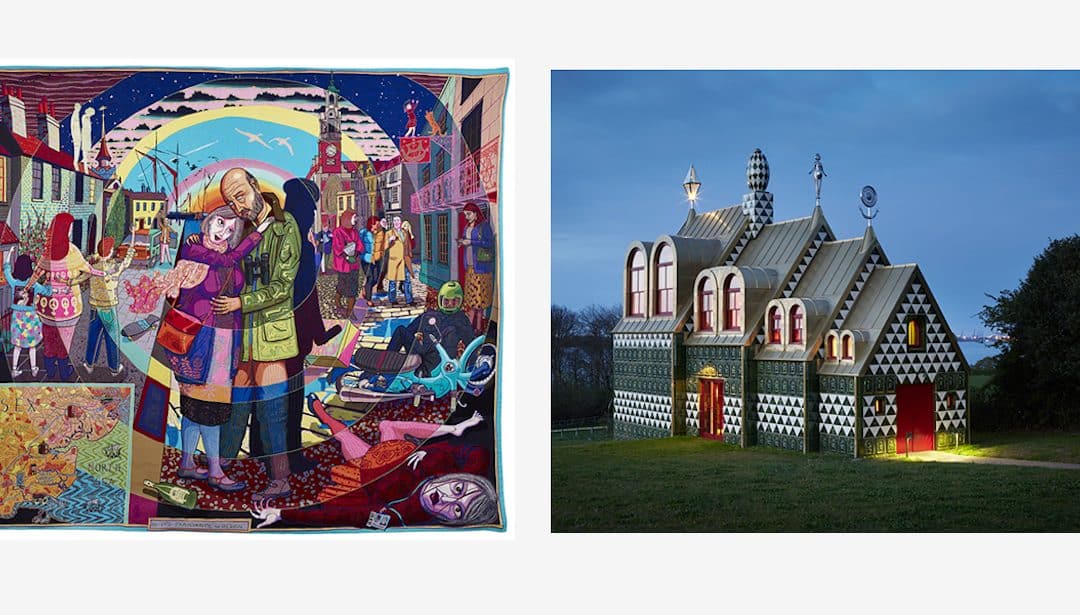 Grayson Perry Unveils Julie Cope Artefacts From Interior Of Essex House
