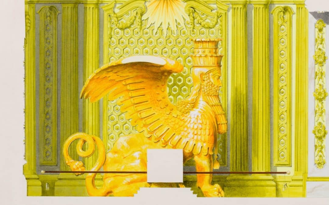 Pablo Bronstein Reimagines The Temple Of Solomon At Waddesdon Manor 