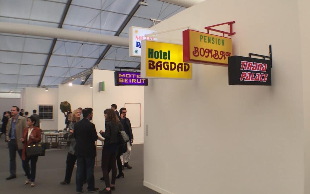 Tate Gallery Purchases Faux Hotel Signs Through WME | IMG Frieze Fund