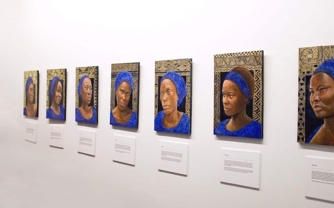 Artist Hannah Rose Thomas – Tears of Gold – Interview Revd Jonathan Evens