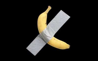 Maurizio Cattelan: Duck Taped Banana To Be Auctioned At Sotheby’s