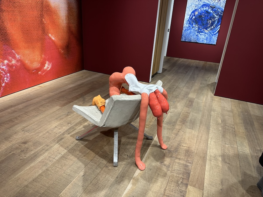 Sarah Lucas and Maggi Hambling, Ooo Lala