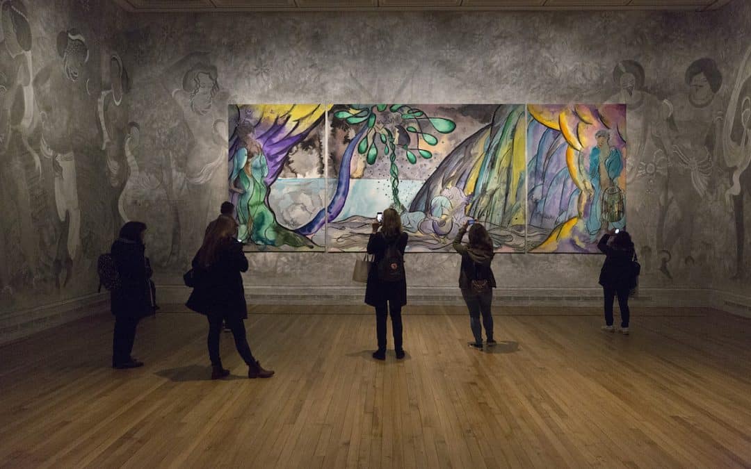 Chris Ofili Tapestry Magic At The National Gallery By Edward Lucie-Smith