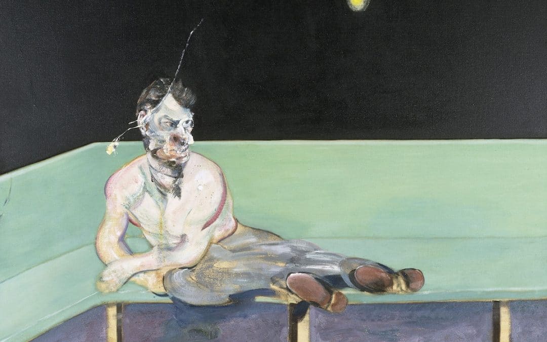 Rare Portrait of Lucian Freud by Francis Bacon Exhibited At Tate