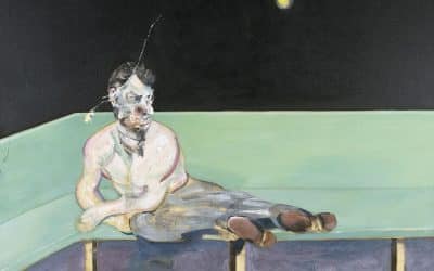 Rare Portrait of Lucian Freud by Francis Bacon Exhibited At Tate