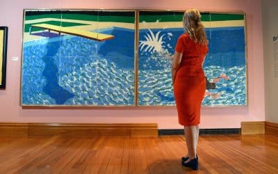 David Hockney Gallery Opens In Bradford To Mark His 80th Birthday