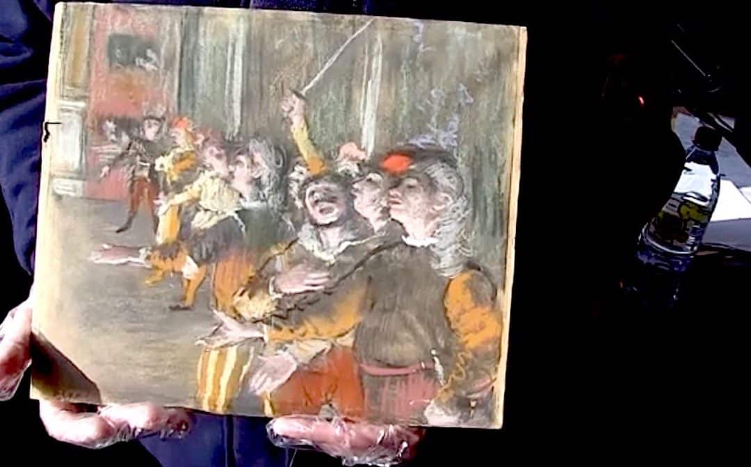 Stolen Edgar Degas Painting Worth £800k Found On Bus Near Paris