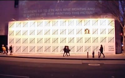 Banksy Mural In NY Highlights Detention Of Kurdish Artist Zehra Dogan