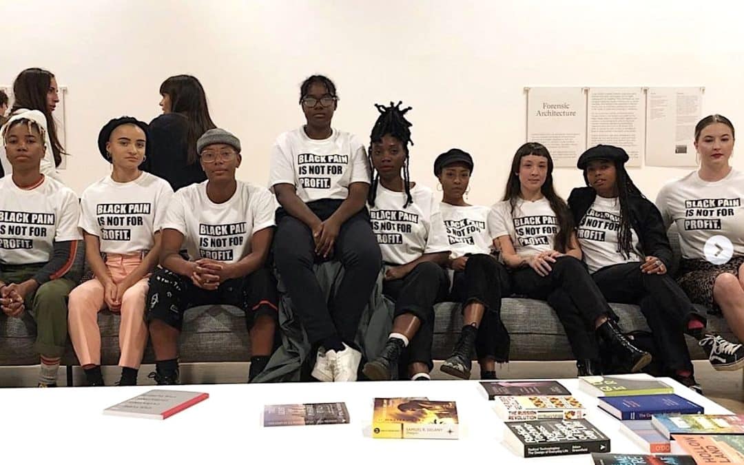 Collective Protest Turner Prize Nominee Luke Willis Thompson At Tate