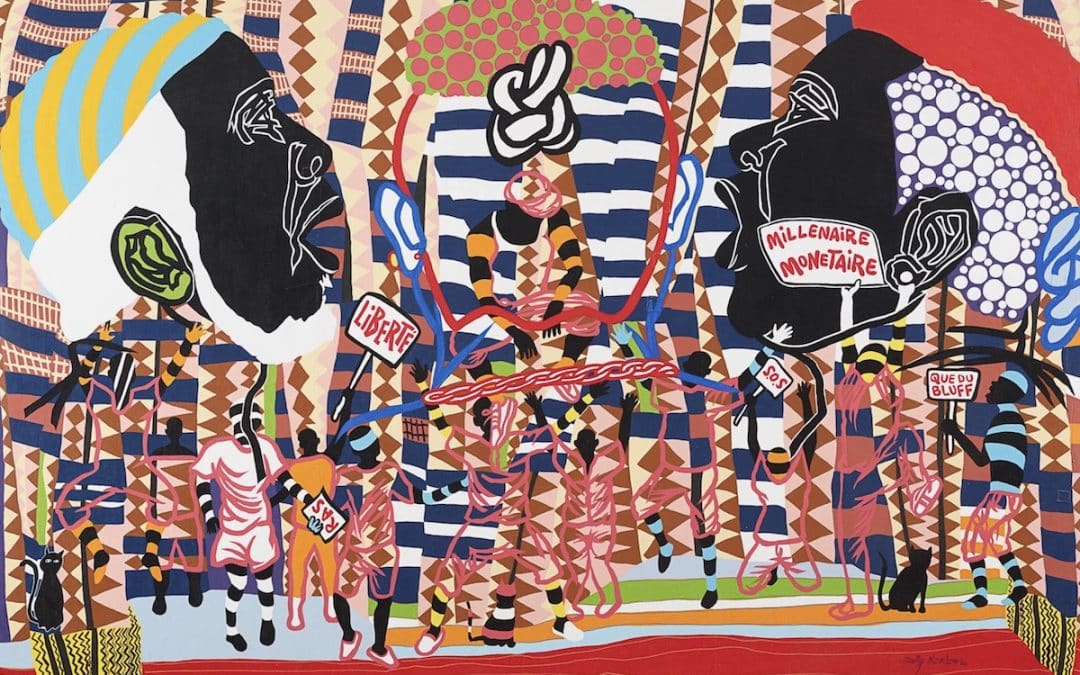 Boris Nzebo: Vicious Human On Human Encounters Exhibited At Jack Bell