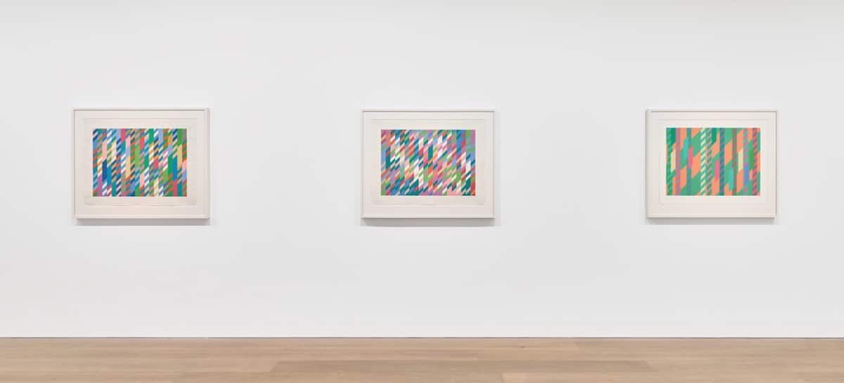 Bridget Riley Math Bridget Riley Studies: 1984–1997 - Artlyst