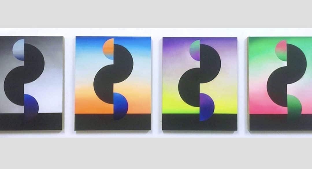 Shape Chroma: Katrina Blannin, Caroline List, Laurence Noga At Tension Fine Art By Sue Hubbard