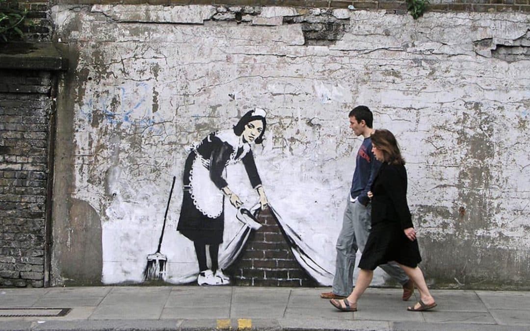Banksy Tops Poll As Most Iconic British Artist