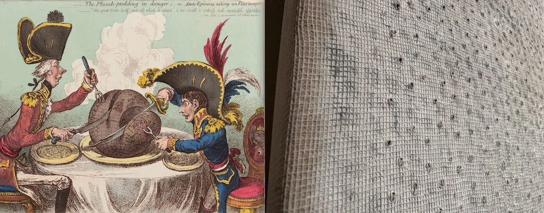 James Gillray Maximilist and Rebecca Salter Minimalist Gainsborough’s House – James Payne