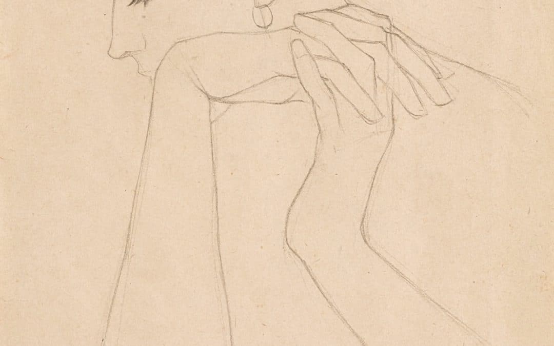 Rare Egon Schiele Drawing Turns Up At Chiswick Auctions
