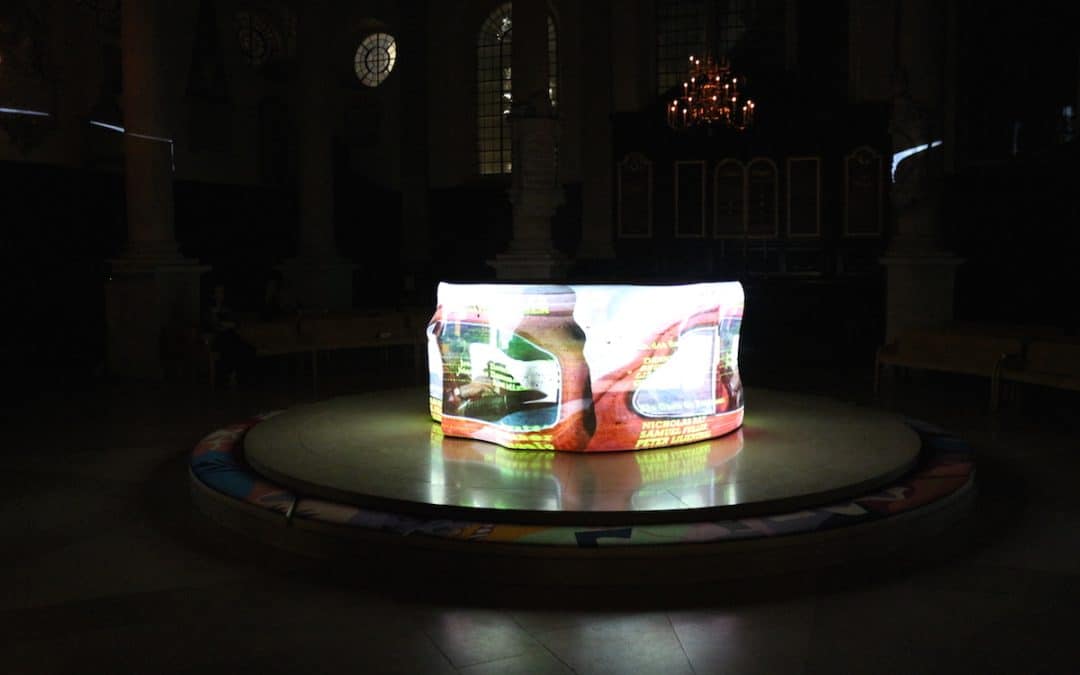 Mark Dean Projects Stations of the Cross Videos On Henry Moore Altar