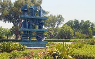 Dia al-Azzawi Unveils Major Public Art Commission In Doha