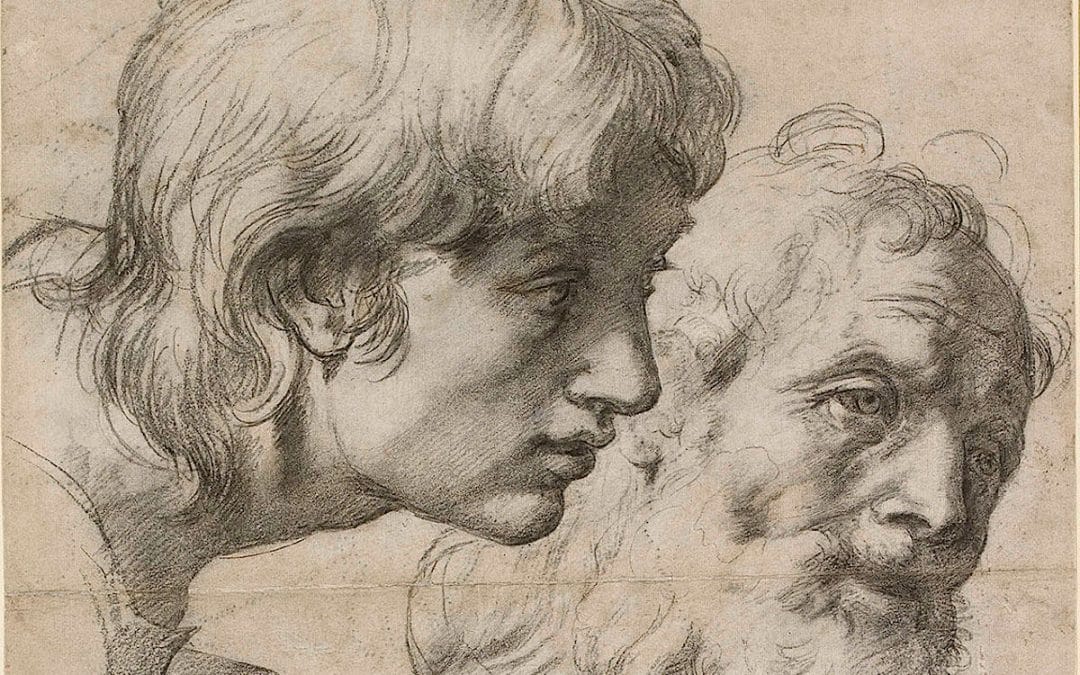 Raphael Drawings Appropriation On A Grand Scale By Edward Lucie-Smith