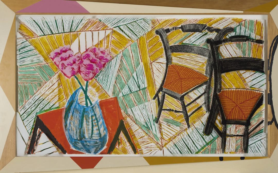 Major David Hockney Graphics Exhibition Living In Colour Opens At Halcyon
