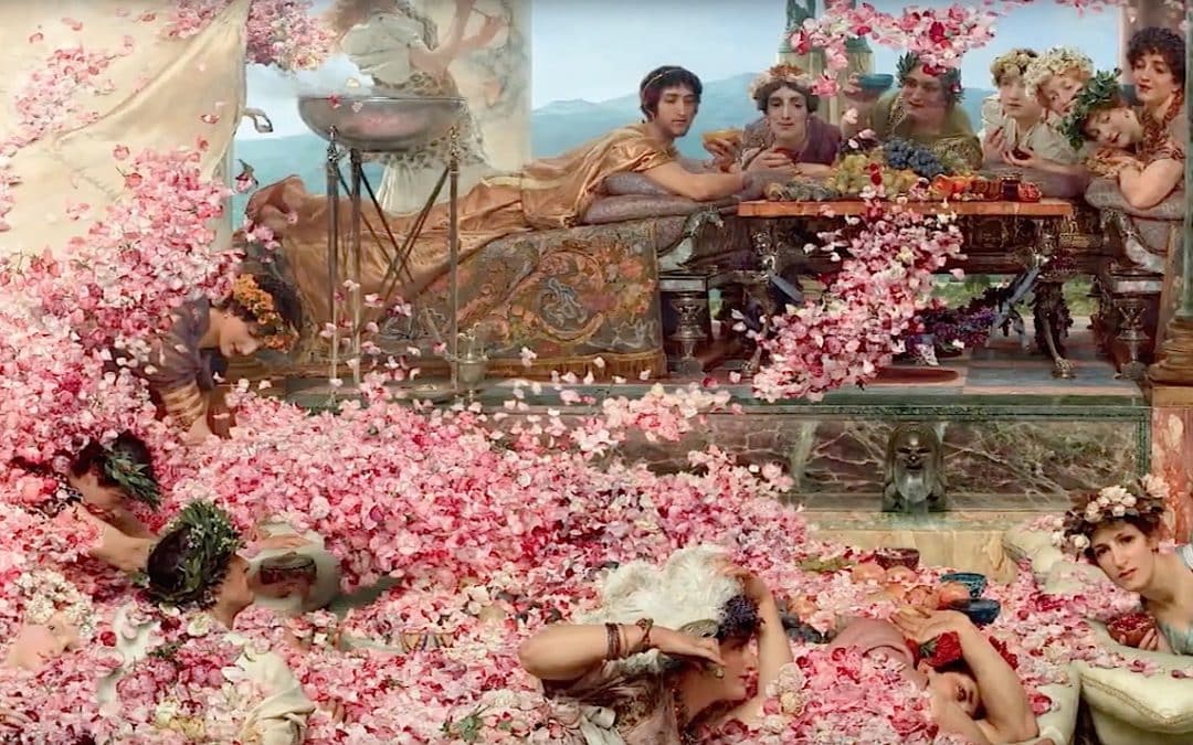 Alma Tadema Cinematic Blockbuster Painting – By Edward Lucie-Smith
