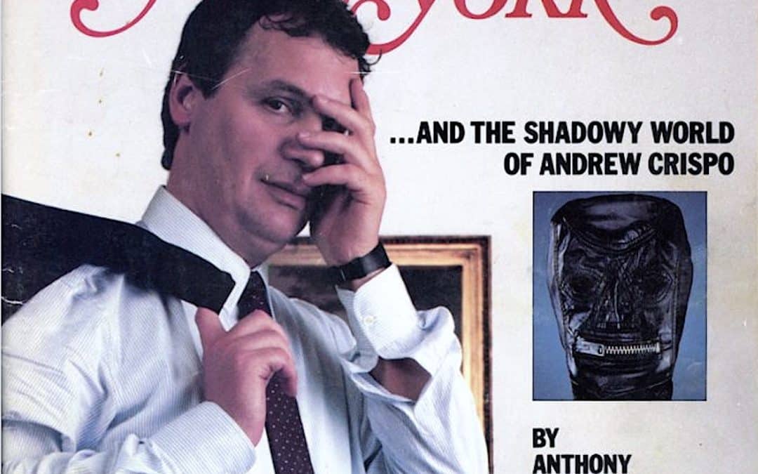 Andrew Crispo Tabloid Prone New York Art Dealer Dies Aged 78