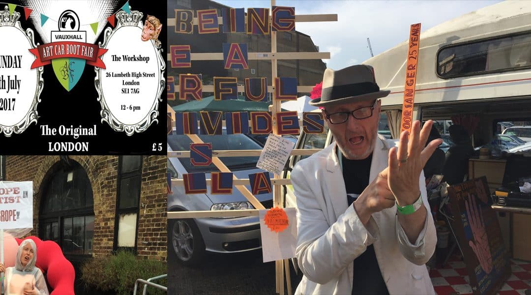 Original Vauxhall Art Car Boot Fair Announces 2017 Stellar Line-Up