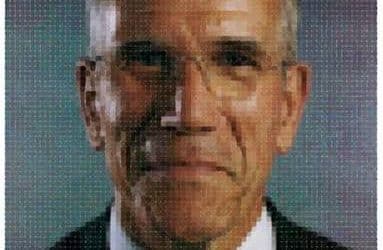 Chuck Close Portrait Of Former National Portrait Gallery Director Sandy Nairne Unveiled