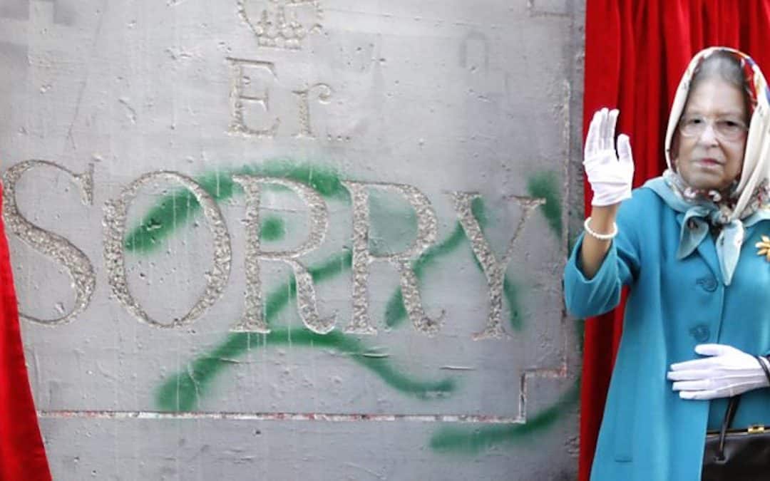 Banksy Holds Tea Party To Highlight Balfour Declaration 100th Anniversary