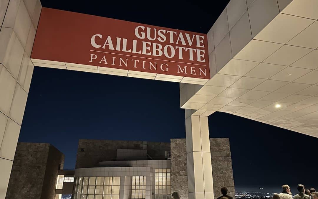 Caillebotte Painting Men – The Elephant In The Room – Getty Center – Sara Faith