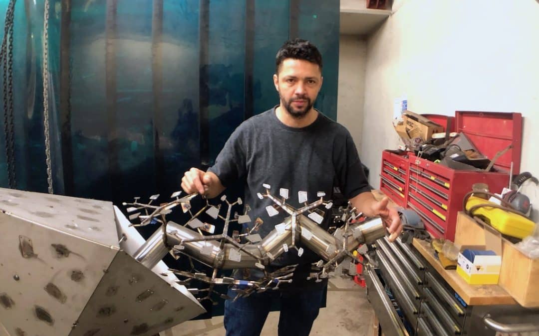 Conrad Shawcross Mounts Major Exhibitions At Mathematical Institute Oxford