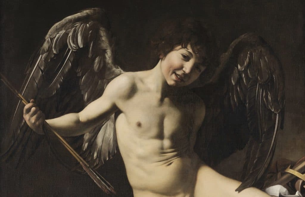 Caravaggio's Cupid, Wallace Collection