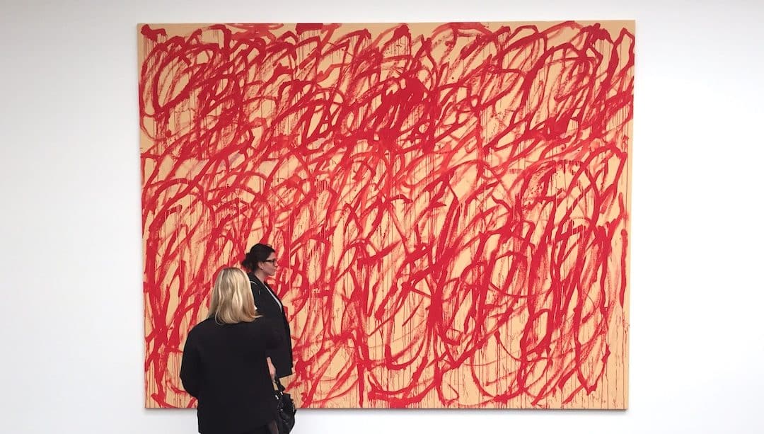 Cy Twombly American Calligraphic Abstract Painter Dies In Rome