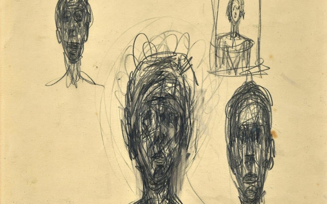 Lost Alberto Giacometti Drawings Auctioned To Benefit The Art Fund