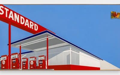 Ed Ruscha: Large Standard Station Painting Expected To Achieve $50m