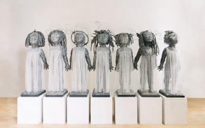 Nicola Ravenscroft Sculpture With A Peaceful Stillness – Revd Jonathan Evens