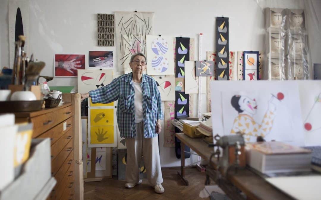 Geta Bratescu Creates 28th Pocket Tube Map Art