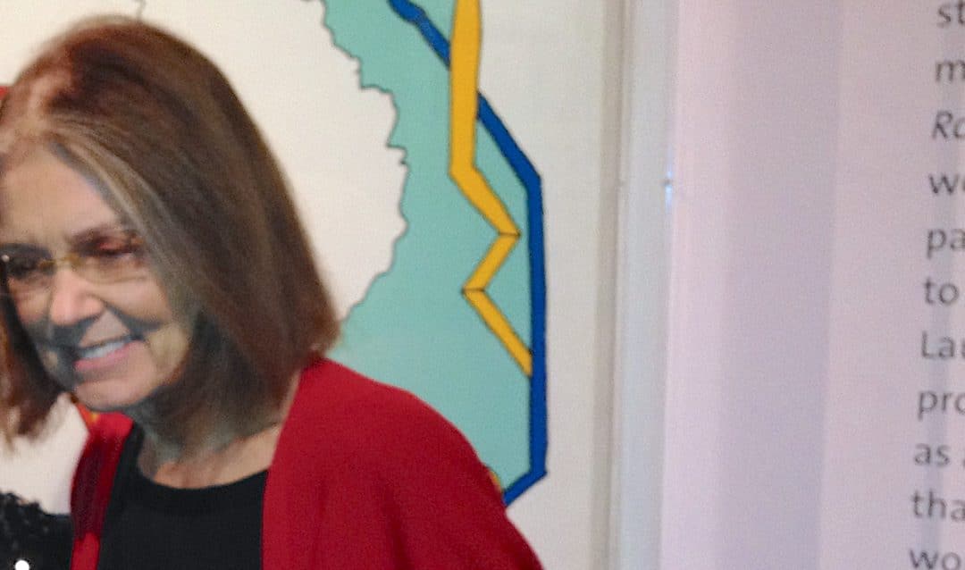 Gloria Steinem Presents Sackler First Award To Julie Taymor