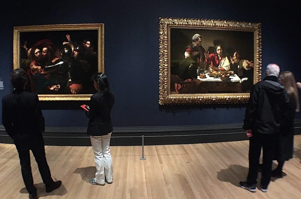 Above And Beyond Caravaggio: Just How Far Beyond By Edward Lucie -Smith