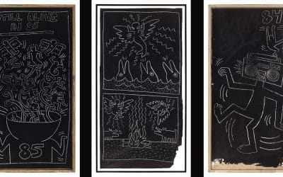Keith Haring: Subway Drawings Head For Sotheby’s Auction Block