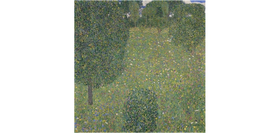 Gustav Klimt, Blumenwiese (Blooming Meadow), 1908