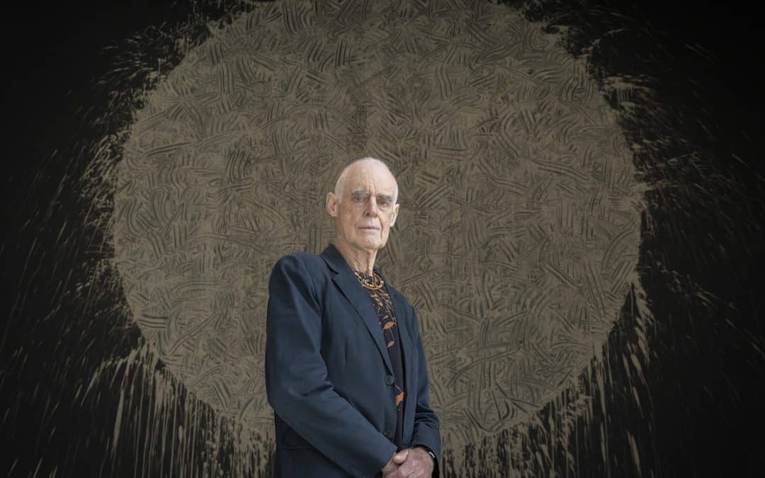 Richard Long Creates Monumental Mud Work For National Gallery’s Bicentennial