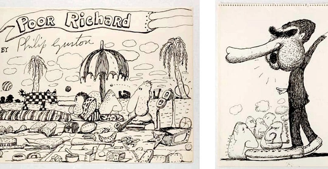 Philip Guston Nixon Drawings Revisited In The Age Of Trump – Hauser & Wirth