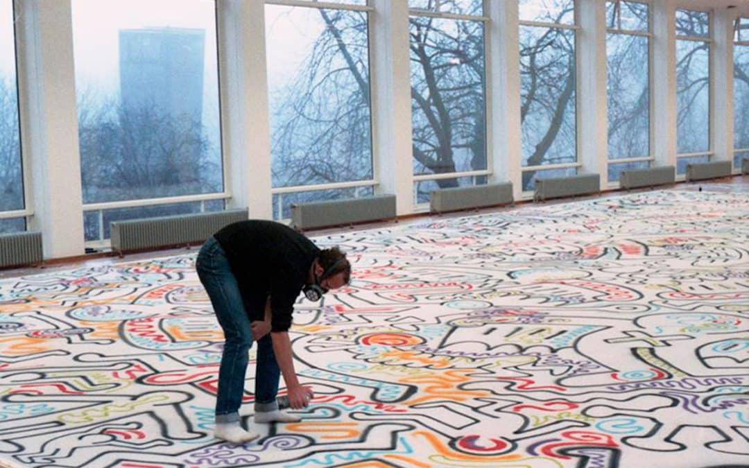 Keith Haring Ceiling Restored At Amsterdam’s Stedelijk Museum